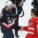 Matthew Tkachuk and Sidney Crosby (Brian Fluharty-Imagn Images)