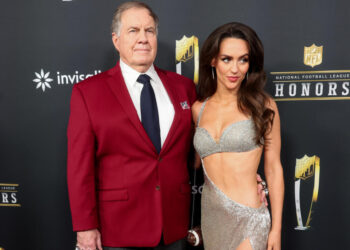 Bill Belichick, Jordon Hudson at the 14th Annual NFL Honors held at Saenger Theatre on February 06, 2025 in New Orleans, Louisiana. (Photo by Christopher Polk/Variety via Getty Images)