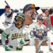 Pete Crow-Armstrong, Lawrence Butler, Royce Lewis, Bobby Witt Jr. and Masyn Winn are all among the 26-and-under talent already making an impact at the big-league level. (Bruno Rouby/Yahoo Sports)