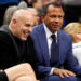 MINNEAPOLIS, MINNESOTA - DECEMBER 30: Co-owners Alex Rodriguez (R) and Marc Lore of the Minnesota Timberwolves look on in the second quarter during the game against the Los Angeles Lakers at Target Center on December 30, 2023 in Minneapolis, Minnesota. NOTE TO USER: User expressly acknowledges and agrees that, by downloading and or using this photograph, User is consenting to the terms and conditions of the Getty Images License Agreement. (Photo by David Berding/Getty Images)