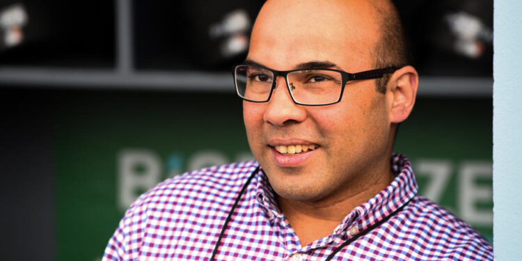 An analytics expert who learned under Billy Beane, Zaidi returns to a Dodgers franchise that he helped lead to two NL pennants. (Brian Rothmuller/Icon Sportswire via Getty Images)