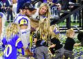 Los Angeles Rams' Matthew Stafford and family