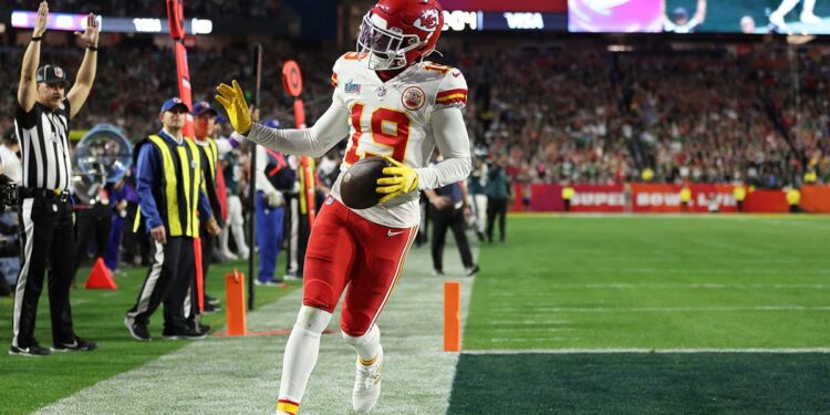 Kadarius Toney at Super Bowl