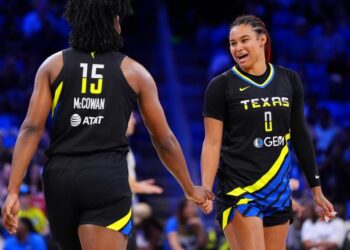 <span>Satou Sabally is headed to the Phoenix Mercury.</span><span>Photograph: Sam Hodde/Getty Images</span>