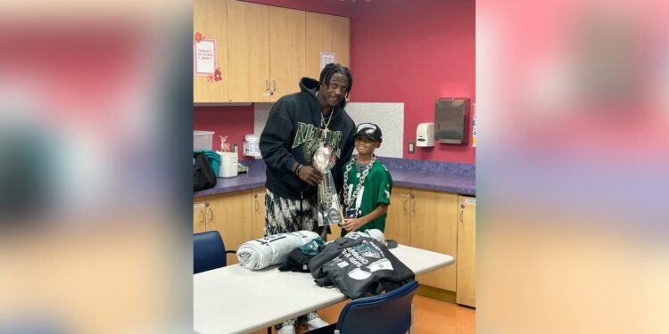 Andre Howard III, a devout Eagles fan, heroically protected his sister from debris after a medical transport plane crashed in Philadelphia late last month.