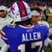 <span>Are Josh Allen’s Bills coming for the Chiefs’ crown?</span><span>Photograph: Timothy T Ludwig/Getty</span>