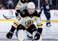 Charlie McAvoy skates