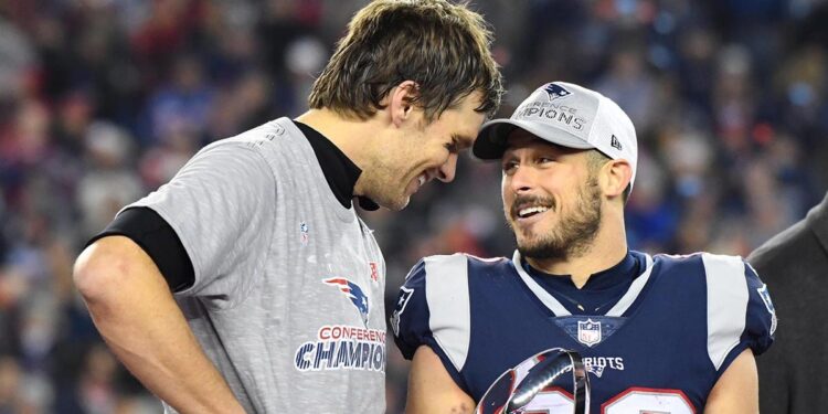 Tom Brady and Danny Amendola