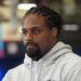 Cam Jordan sits on Radio Row