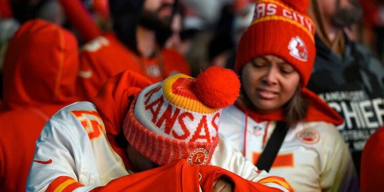 Kansas City Chiefs fans react