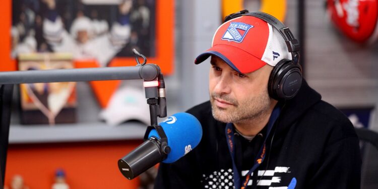 Craig Carton with headphones on