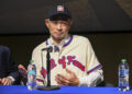 Newly elected Baseball Hall of Fame inductee Ichiro Suzuki has invited the lone voter who left him off of their ballot to have a chat. (AP Photo/Hans Pennink)