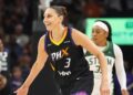 Diana Taurasi smiles on court