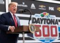 Trump at the 2020 Daytona 500