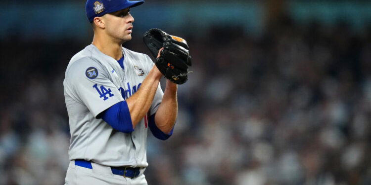 Jack Flaherty was traded to the Dodgers ahead of the deadline last summer, and was critical in their World Series run.