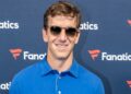 Eli Manning at Fanatics party