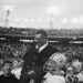 Packers players carry Vince Lombardi off the field after winning Super Bowl II in 1968. (Bettmann Archives/Getty Images)