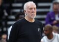 Gregg Popovich on the sideline