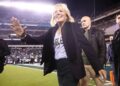 Jill Biden at Eagles game