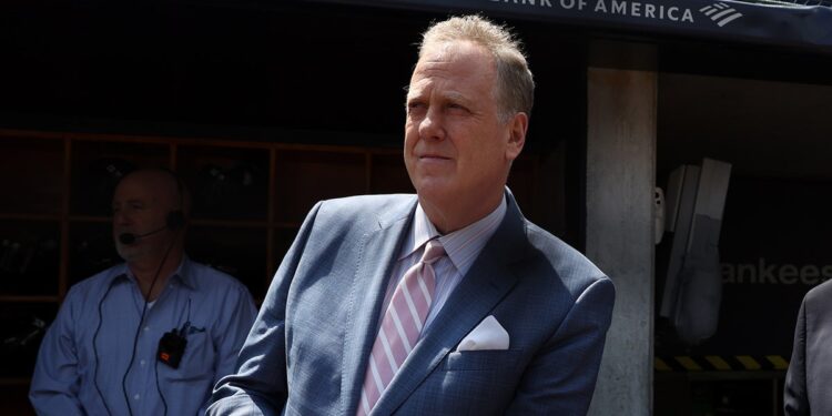 Michael Kay in dugout