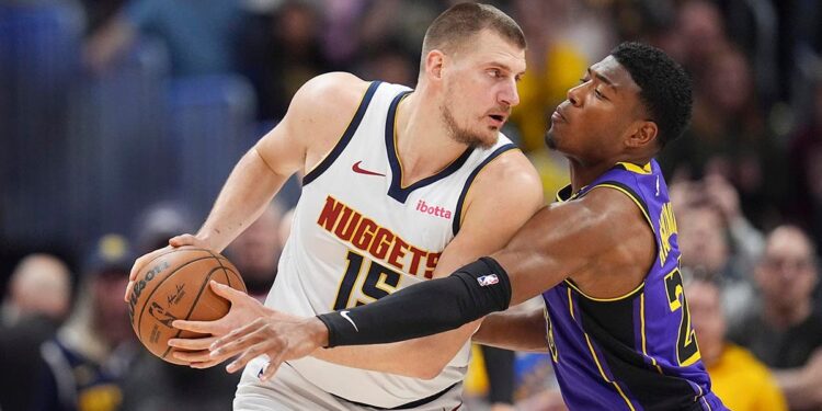 Nikola Jokic and Rui Hachimura