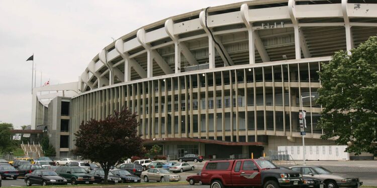 Exterior of RFK Stadium