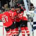 Team Canada celebrates goal