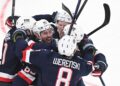 Team USA celebrates goal