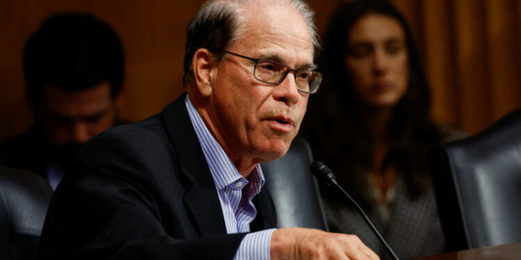 Novo Nordisk CEO Lars Jorgensen testifies in U.S. Senate hearing on high cost of weight loss drugs, in Washington