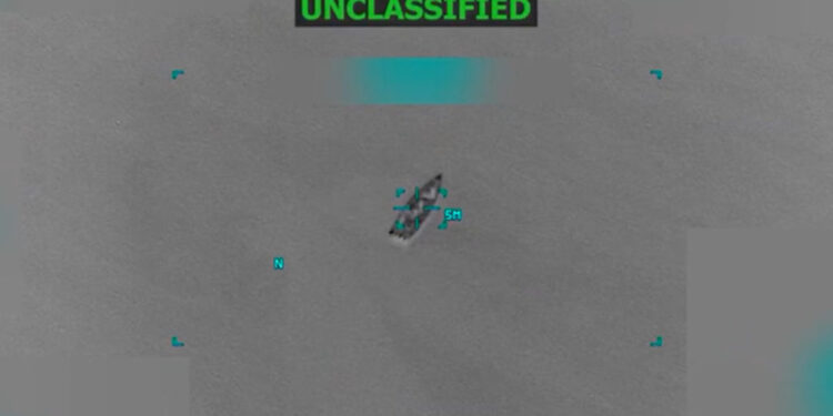 U.S. strike on alleged drug boat off Venezuela