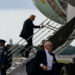 U.S. President Donald Trump departs Florida