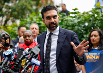 New York City mayoral candidate Zohran Mamdani campaigns in New York
