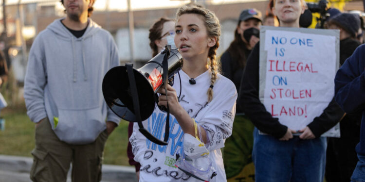 Protest outside of the Broadview IL ICE processing facility