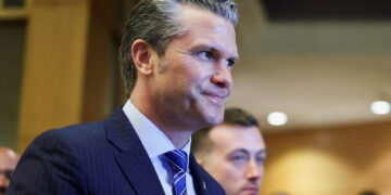 U.S. Defense Secretary Pete Hegseth attends a biliteral meeting with Malaysia Defence Minister in Kuala Lumpur