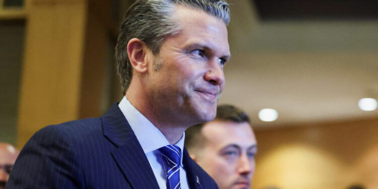 U.S. Defense Secretary Pete Hegseth attends a biliteral meeting with Malaysia Defence Minister in Kuala Lumpur