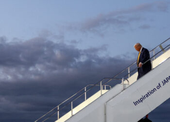 U.S. President Trump visits Japan