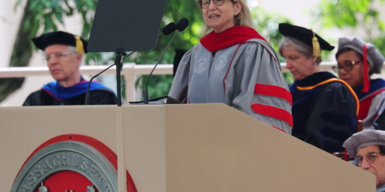 The Massachusetts Institute of Technology holds Commencement in Cambridge