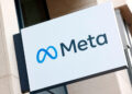 FILE PHOTO: FILE PHOTO: The logo of Meta Platforms' business group is seen in Brussels
