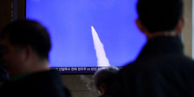 North Korea fires ballistic missiles
