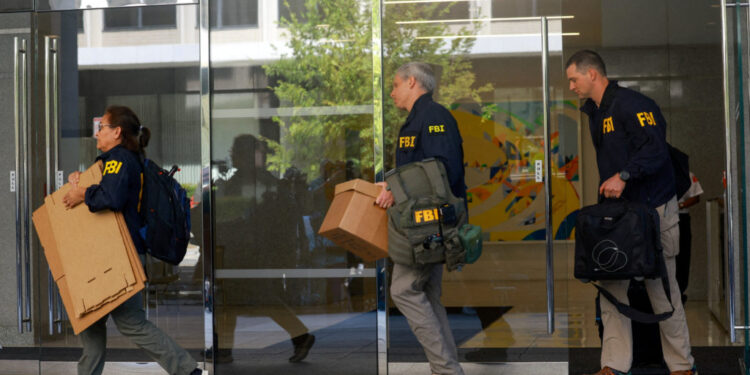 FILE PHOTO: FBI searches office of former White House national security adviser John Bolton in Washington