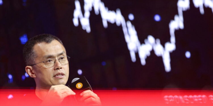 Binance founder Changpeng Zhao, also known as CZ, attends the Bitcoin Asia conference, in Hong Kong