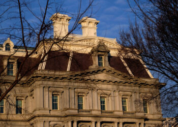 The Old Executive Office Building on the White House campus in Washington