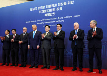 U.S. President Donald Trump visits South Korea