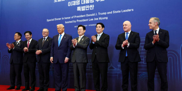 U.S. President Donald Trump visits South Korea