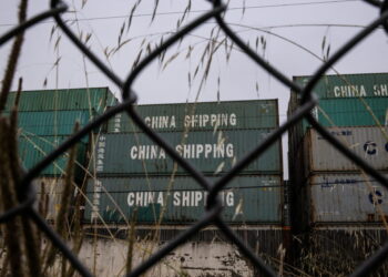 China Shipping container are seen at the port of Oakland, as trade tensions continue over U.S. tariffs with China, in Oakl...
