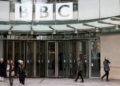 FILE PHOTO: BBC headquarters in London