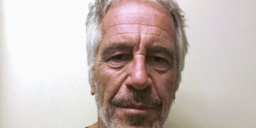 FILE PHOTO: Jeffrey Epstein appears in a photo taken for the NY Division of Criminal Justice Services' sex offender registry