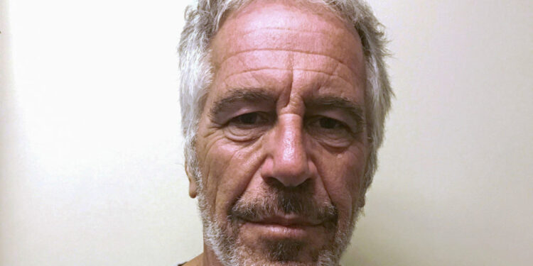 FILE PHOTO: Jeffrey Epstein appears in a photo taken for the NY Division of Criminal Justice Services' sex offender registry