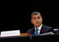 U.S. Secretary of Health and Human Services Xavier Becerra testifies before the Senate Appropriations committee