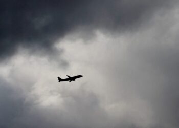 Flights leave Logan airport in Boston